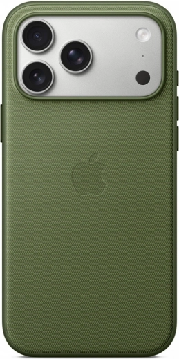 Tekstylne etui TechWoven z MagSafe do iPhone’a 17 Pro Max – zielone