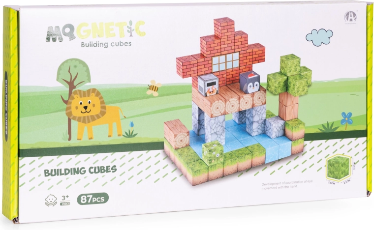 Magnetyczne klocki, które trzymają kształt