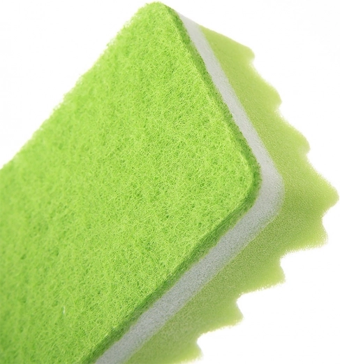 Dwie powierzchnie do delikatnego i dokładnego czyszczenia