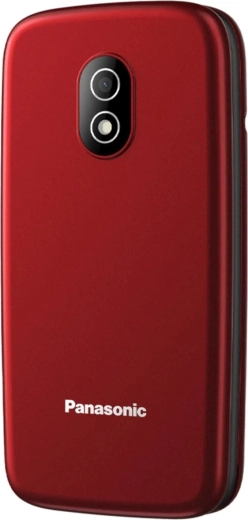 Panasonic KX‑TU410 4G telefon z klawiszami, czerwony
