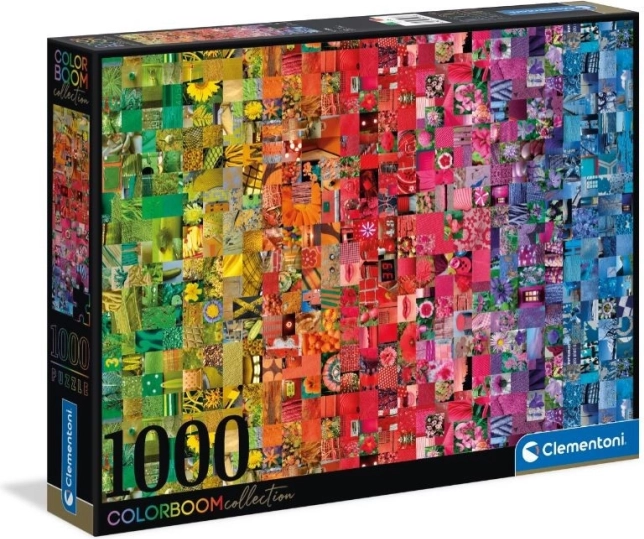 Puzzle 1000 elementów Collage Color Boom