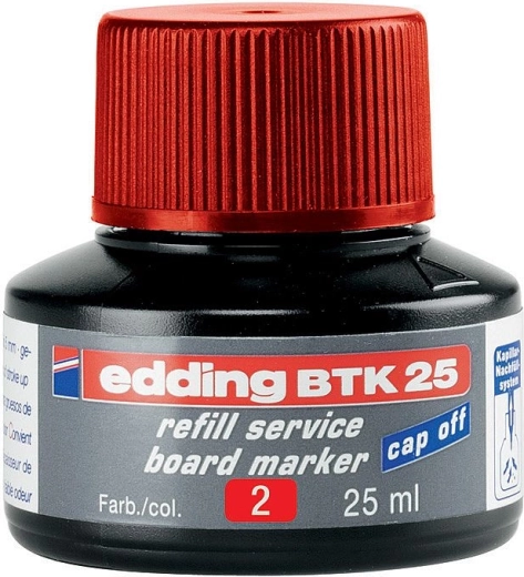 Atrament Edding BTK 25 czerwony do markerów do tablic