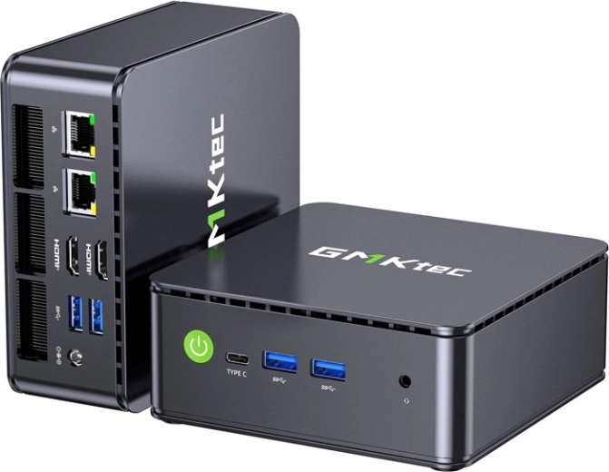 Mini PC GMKtec G11 s AMD Ryzen Embedded R2514, 16 GB RAM, 512 GB SSD i Windows 11 Pro