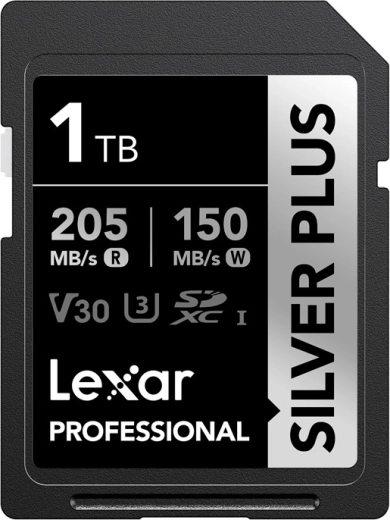 Karta pamięci Lexar Professional Silver Plus SDXC 1 TB