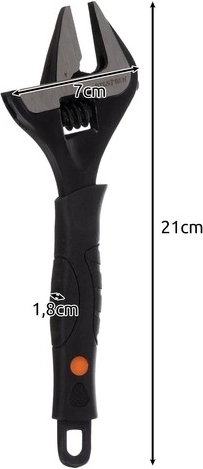 Precyzyjna ślimakowa regulacja 0–35 mm z podziałką