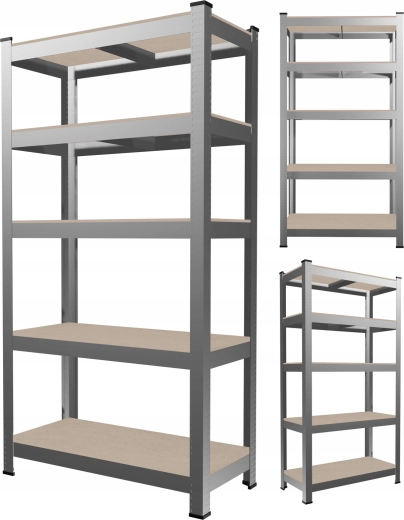 Stabilna stalowa konstrukcja z MDF