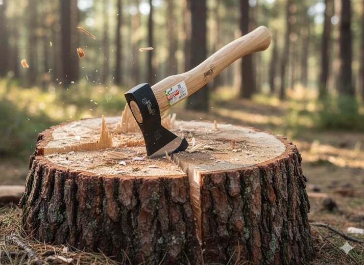 Ergonomiczny drewniany trzonek