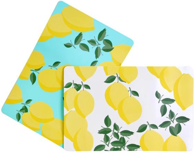 Plastowa podkładka TORO z motywem owoców 28,5 × 44 cm