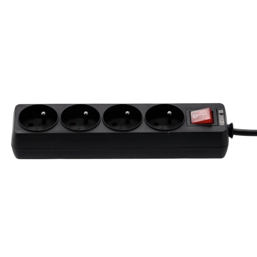 Cztery gniazda Schuko dla wielu urządzeń