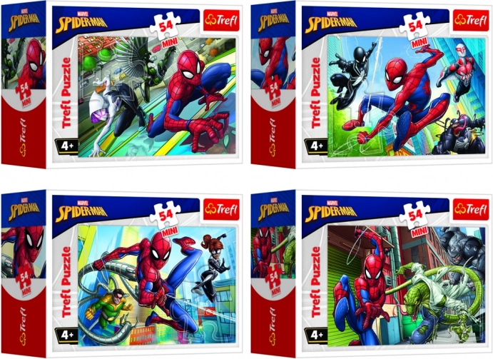 Minipuzzle 54 elementy Spider-Man od Trefl
