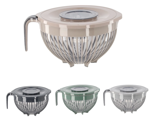 Miska kuchenna Linea 3 l z pokrywką i uchwytem