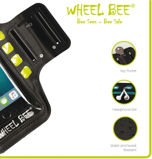 Wheel-Bee etui biegowe na ramię z LED Night Hawk