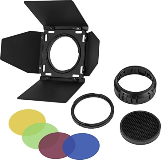 Godox BD-10 wrota (barn doors) i filtry kolorowe do AD300Pro