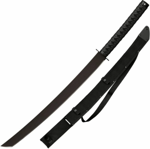 Taktyczna maczeta katana Cold Steel 61 cm, czarna, polimer z pochewą Cor-Ex