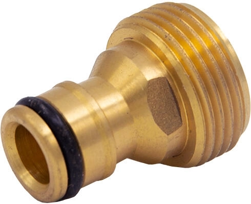 Adapter z gwintem zewnętrznym 3/4 z mosiądzu AQUA