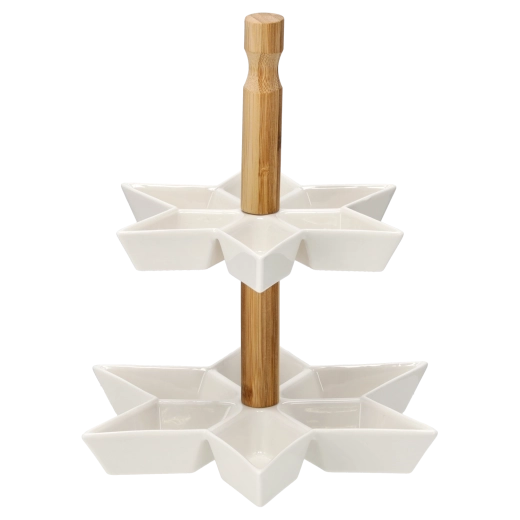 Wygodne przenoszenie dzięki bambusowemu uchwytowi