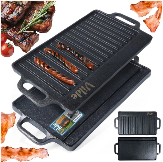 Dwie powierzchnie gotowania w jednej