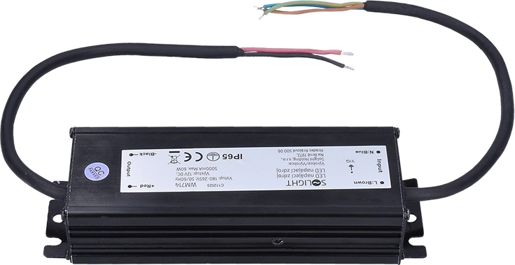 Moc 60 W do oświetlenia LED 12 V