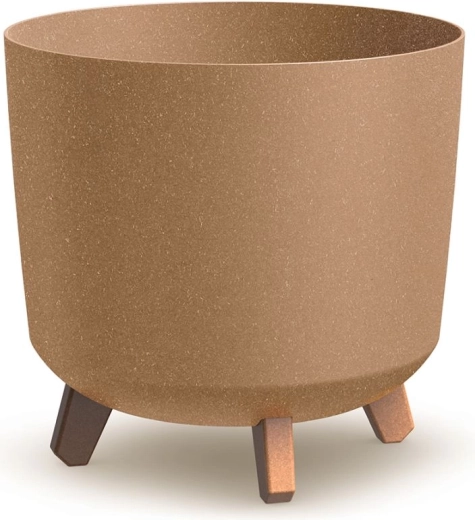 Doniczka Gracia Tubus Eco Wood naturo, średnica 29,8 cm