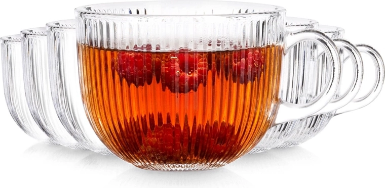 Szklanki do kawy i herbaty 470 ml, zestaw 6 szt.