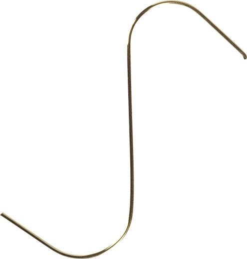 Prosty kształt S dla łatwego zawieszania