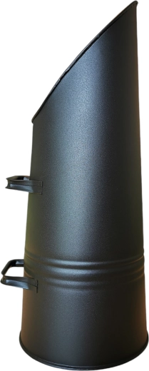 Łatwe wysypywanie dzięki ukośnemu otworowi