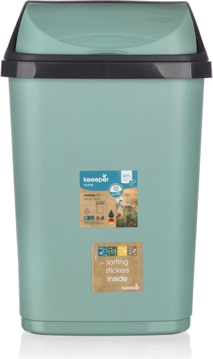 Gotowy do segregacji odpadów