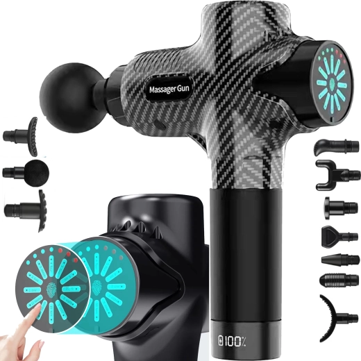 12 wymiennych głowic do każdego mięśnia