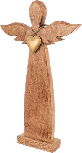 Złote serce jako subtelny akcent