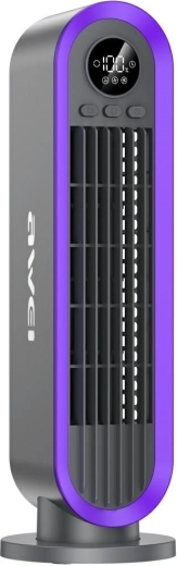 AWEI F52 wentylator kolumnowy 3600 mAh szary