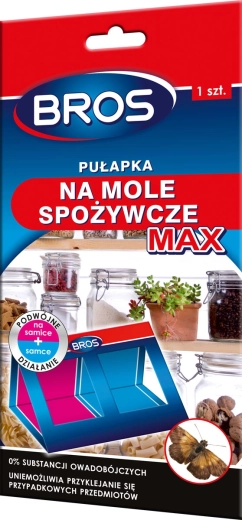 Lepowa pułapka na mole spożywcze MAX