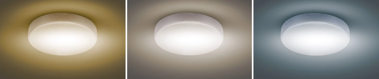 Zmiana temperatury barwowej 3000–6000 K
