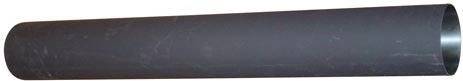 Rura dymowa 120 mm, długość 750 mm, stal 1,5 mm, czarna