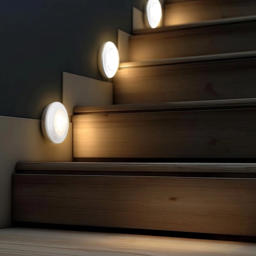 Bezpieczne oświetlenie schodów i korytarzy