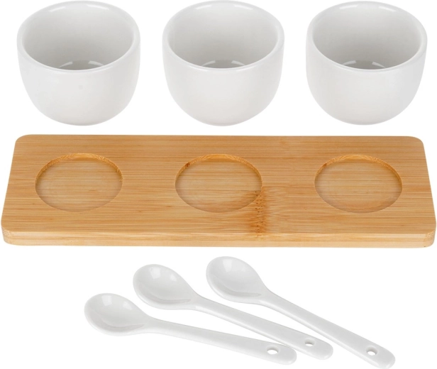 Stylowe serwowanie na naturalnym bambusie