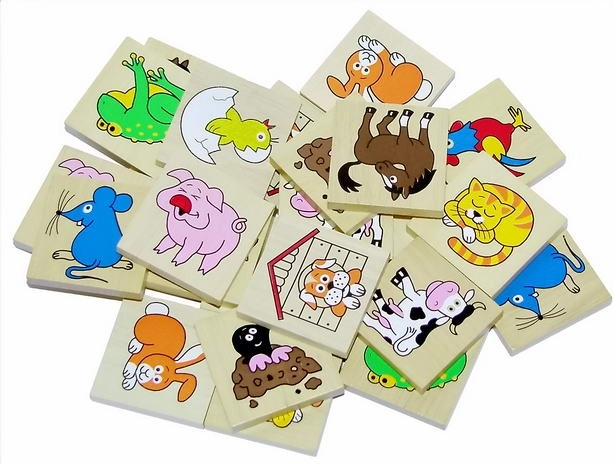 Detoa drewniane pexeso Bajka