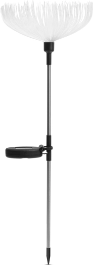 Solarna dekoracja LED w kształcie meduzy z włókien optycznych, 80 cm