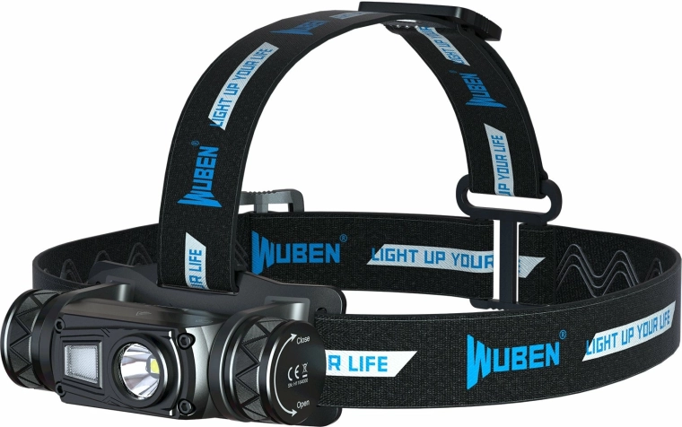 Latarka czołowa Wuben H1 1200 lm z ładowaniem USB