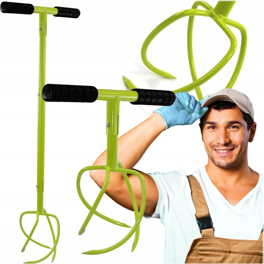 Ręczny kultywator i aerator gleby