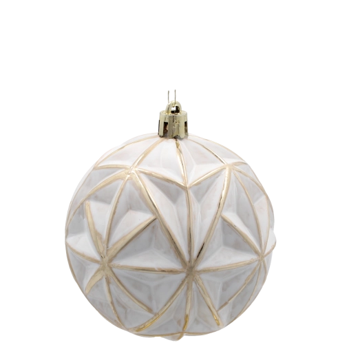 Gładki połysk i geometryczna faktura