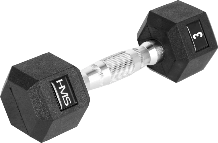 Heksagonalny hantel HMS HEX PRO 3 kg