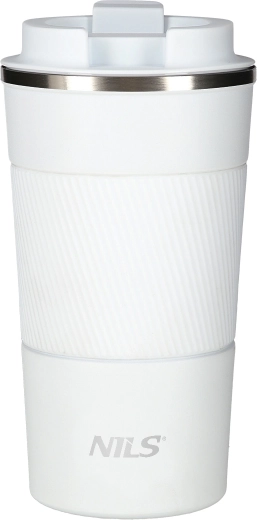Kubek termiczny NILS Camp 510 ml biały