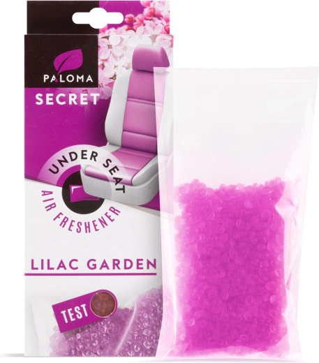 Samochodowy odświeżacz powietrza Paloma Secret pod siedzenie Liliac garden 40 g