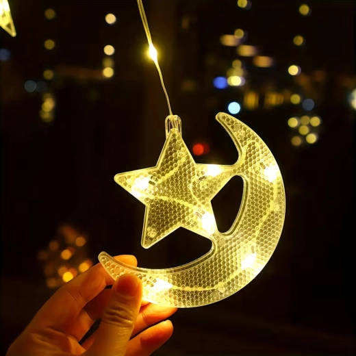 Magiczny motyw gwiazd i księżyców