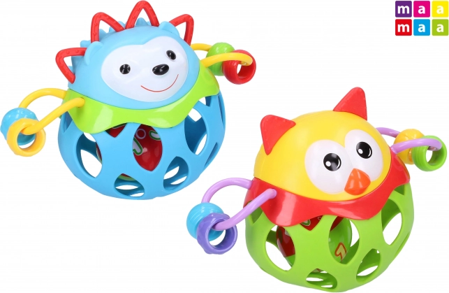 Grzechotka zwierzątko 17 cm