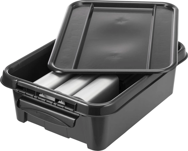 Bezpieczne zamknięcie i wytrzymała pokrywa