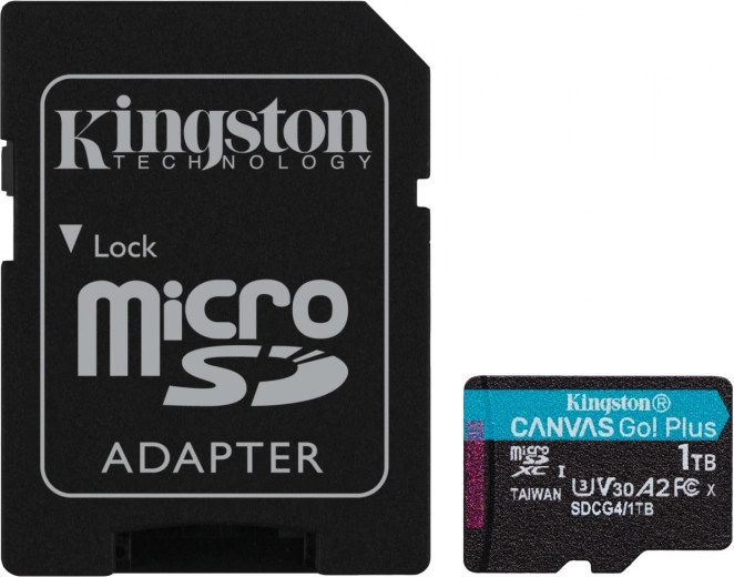 Karta Kingston microSD 1 TB Canvas Go! Plus