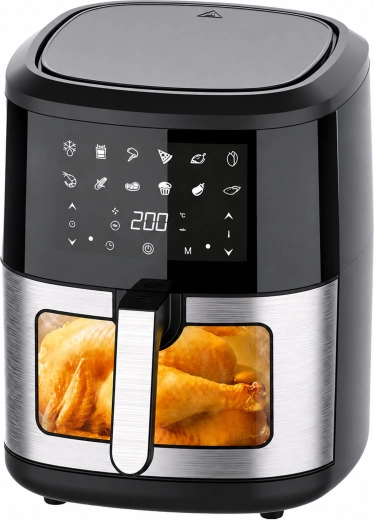 Frytkownica beztłuszczowa (air fryer) 6 l, 1500 W, 12 programów
