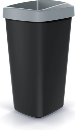 Kosz na śmieci Compacta Q Drop 25 l jasnoszary