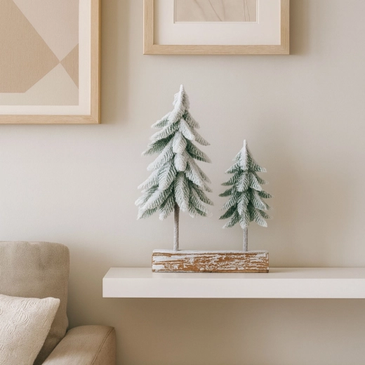 Naturalna drewniana podstawa dla stabilności